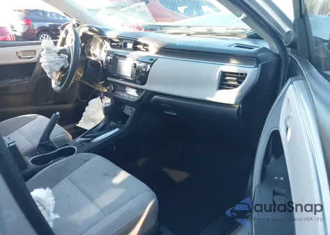 2016 Toyota Corolla Le из США, поврежденный, VIN 2T1BURHE1GC571143